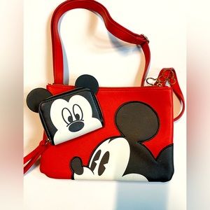 Disney Mickey Mouse purse and wallet